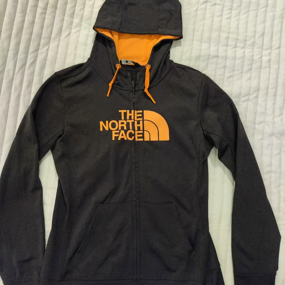The North Face - Grey & Orange - Medium - Jacket
